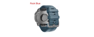 22mm 26mm Quick Release Rubber Watch Band Silicone Strap for Garmin Fenix 6X/ 6X Pro/5X/3 Soft  Fenix 6/6 Pro/5/5 Plus Smartwatch Accessories